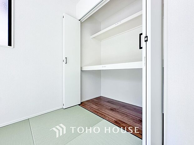 空間を余すところなく有効利用した収納は生活空間をより上質なものにしてくれるでしょう。