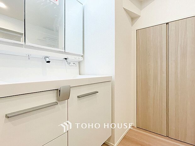 洗面台・洗面所ご家族の1日が始まり、1日の終わりを締めくくる洗面空間。