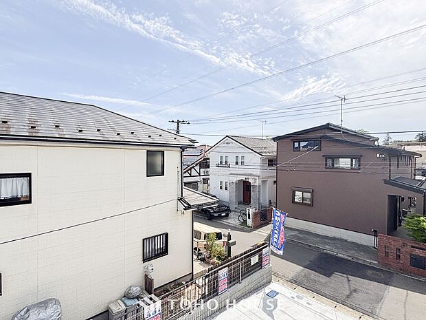 開放的で気持ちの良い眺望と青い空を満喫できます。