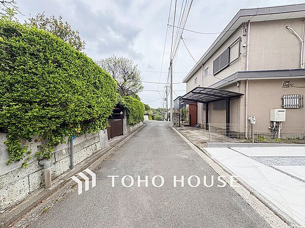 落ち着きのある閑静な住宅街。きっとここからご家族のかけがえのない想い出が作られることでしょう。