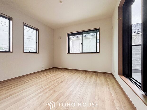 うららかな陽射しがどのお部屋にも降り注ぐよう、快適さを追求した間取設計。