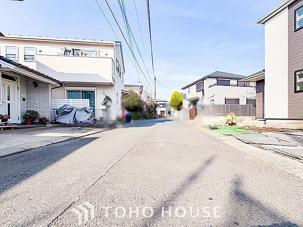 落ち着きのある閑静な住宅街。きっとここからご家族のかけがえのない想い出が作られることでしょう。