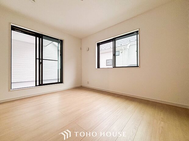 うららかな陽射しがどのお部屋にも降り注ぐよう、快適さを追求した間取設計。