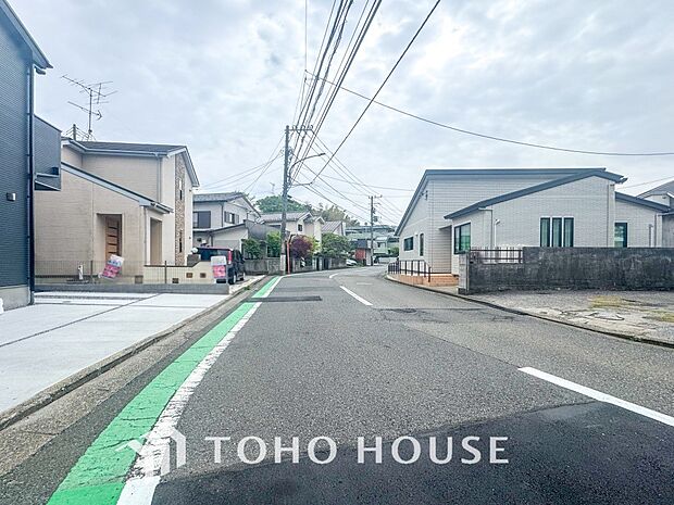 落ち着きのある閑静な住宅街。きっとここからご家族のかけがえのない想い出が作られることでしょう。