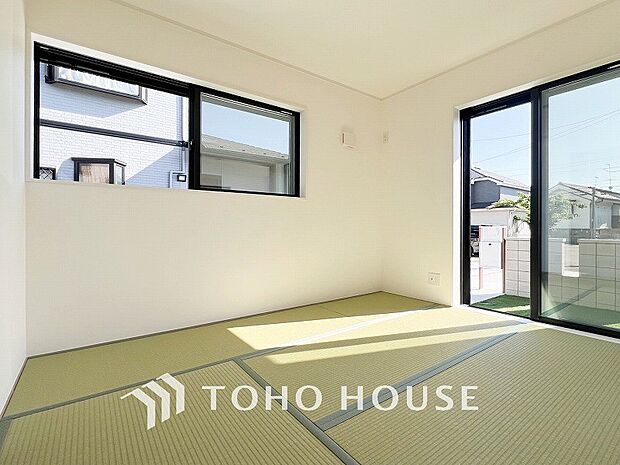 来客時の客室としても利用できますし、お子様のプレイルームやお昼寝に最適なお部屋です。