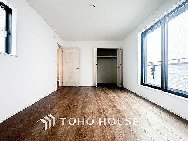 うららかな陽射しがどのお部屋にも降り注ぐよう、快適さを追求した間取設計。