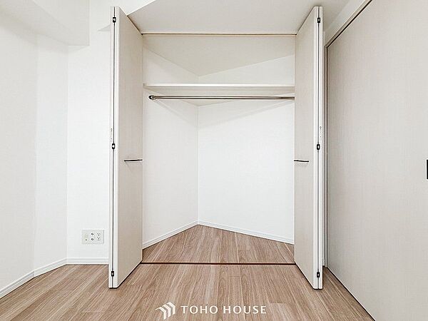 暮らし心地を大きく左右する収納を適材適所に配置。