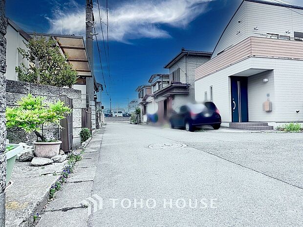 落ち着きのある閑静な住宅街。きっとここからご家族のかけがえのない想い出が作られることでしょう。