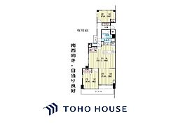 藤和上永谷ハイタウン 3LDKの間取図画像