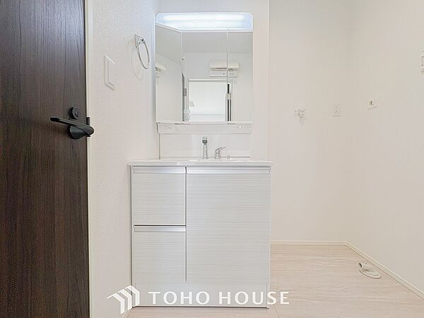 洗面台・洗面所ご家族の1日が始まり、1日の終わりを締めくくる洗面空間。