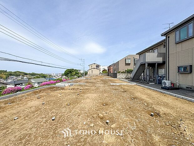 落ち着きのある閑静な住宅街。きっとここからご家族のかけがえのない想い出が作られることでしょう。