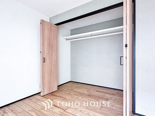 住まいの快適性を左右する収納は欲しい場所に使い勝手のよい収納を確保しています。