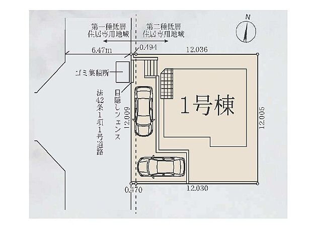 区画図