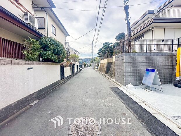 落ち着きのある閑静な住宅街。きっとここからご家族のかけがえのない想い出が作られることでしょう。