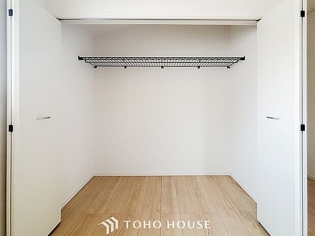 暮らし心地を大きく左右する収納を適材適所に配置し、使い勝手を考慮しました。