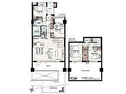 クレッセント青葉台の丘 4LDKの間取図画像