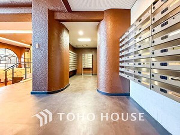 取り出しやすい郵便受け。