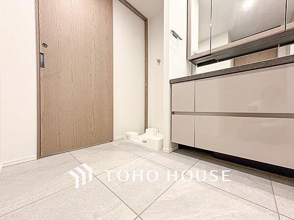 ご家族の1日が始まり、1日の終わりを締めくくる洗面空間。