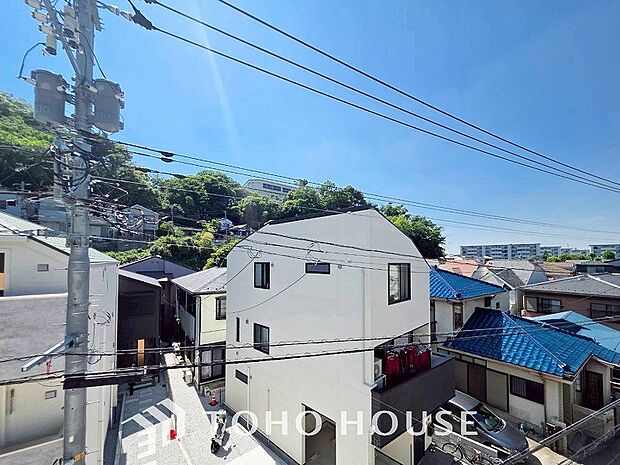 開放的で気持ちの良い眺望と青い空を満喫できます。
