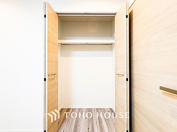 暮らし心地を大きく左右する収納を適材適所に配置。