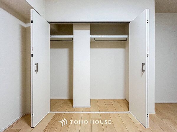 暮らし心地を大きく左右する収納を適材適所に配置。