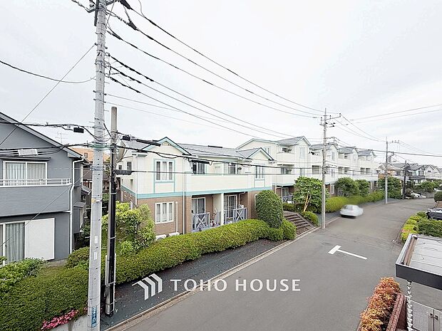 開放的で気持ちの良い眺望と青い空を満喫できます。