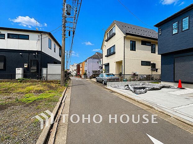落ち着きのある閑静な住宅街。きっとここからご家族のかけがえのない想い出が作られることでしょう。