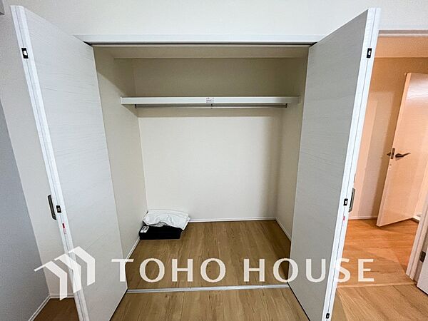 大容量の収納スペースで住空間はスッキリ広々。