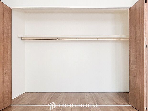 暮らし心地を大きく左右する収納を適材適所に配置し、使い勝手を考慮しました。