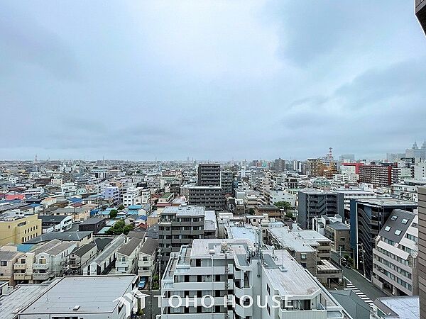 開放感溢れる気持ちのいい眺望が望めます。景色を見てるだけで心が晴れやかになりますね。