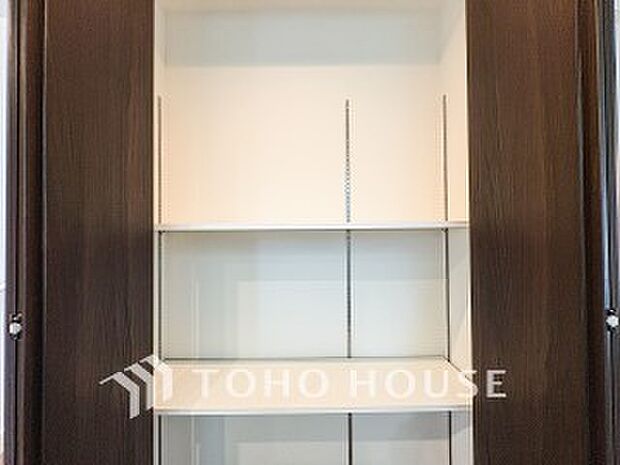 暮らし心地を大きく左右する収納を適材適所に配置し、使い勝手を考慮しました。
