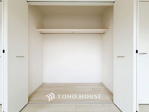 暮らし心地を大きく左右する収納を適材適所に配置し、使い勝手を考慮しました。