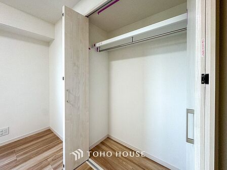 暮らし心地を大きく左右する収納を適材適所に配置。