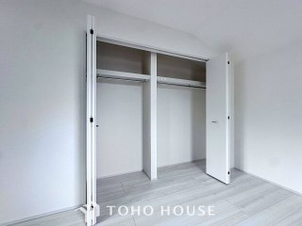 暮らし心地を大きく左右する収納を適材適所に配置し、使い勝手を考慮しました。