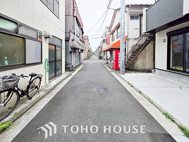 落ち着きのある閑静な住宅街。きっとここからご家族のかけがえのない想い出が作られることでしょう。