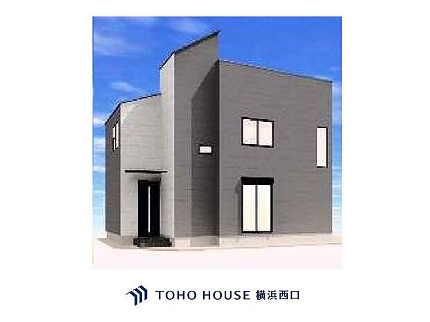 外観)完成予想図(I棟)
