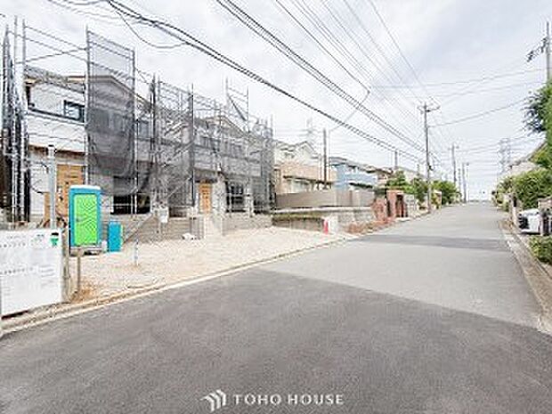 現地土地写真『快適』は「家」と「街」と「環境」が調和した時に訪れるだと改めて感じさせてくれます。