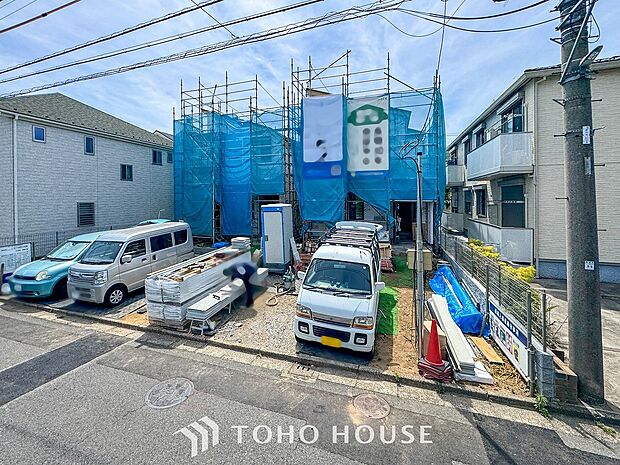 爽やかな青空の下に贅沢なほどに降り注ぐ陽光、豊かな居住性と、クオリティが見事に調和した住空間。