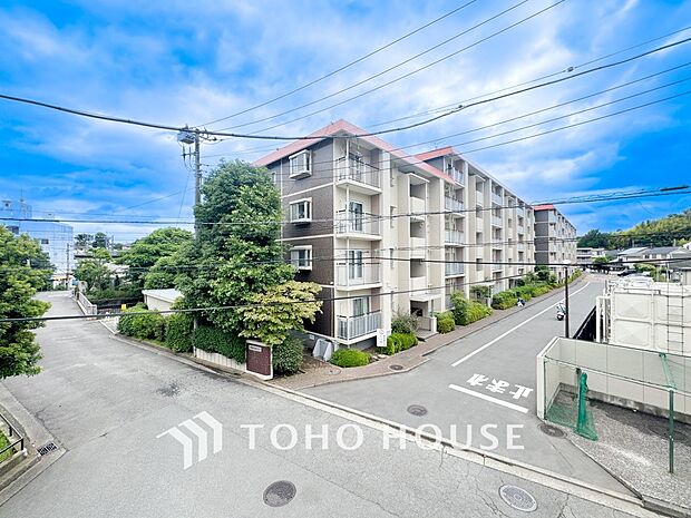 開放的で気持ちの良い眺望と青い空を満喫できます。