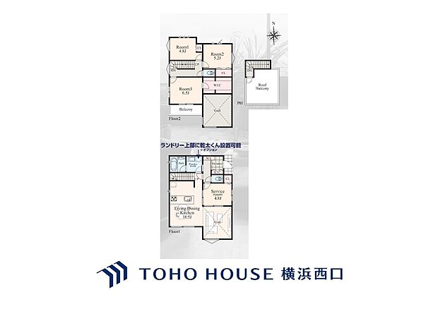M棟