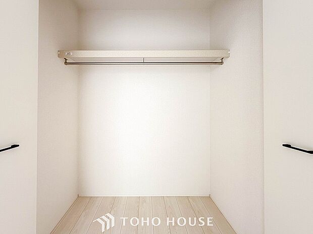 暮らし心地を大きく左右する収納を適材適所に配置し、使い勝手を考慮しました。