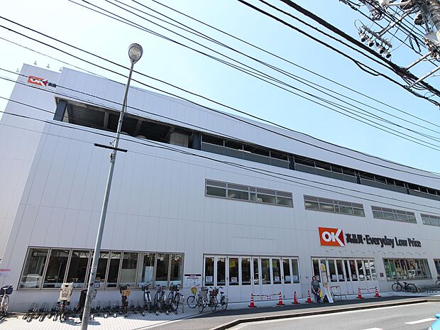 駐車場157台完備。関東圏を中心にコスパの良い商品を取り扱うと話題のお店。週末にまとめ買いも。