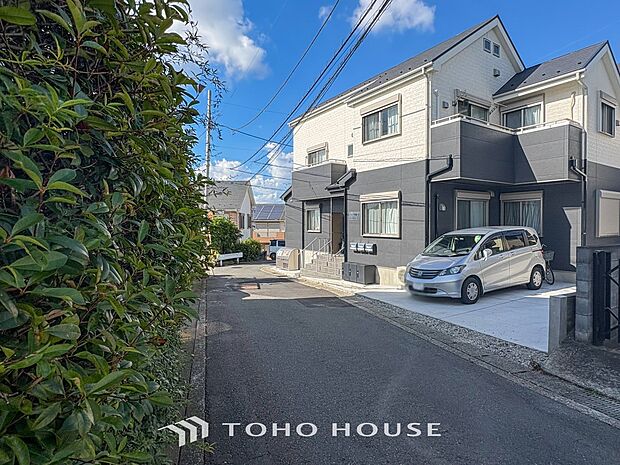 落ち着きのある閑静な住宅街。きっとここからご家族のかけがえのない想い出が作られることでしょう。