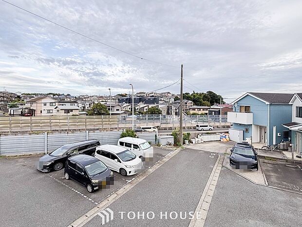 開放的で気持ちの良い眺望と青い空を満喫できます。