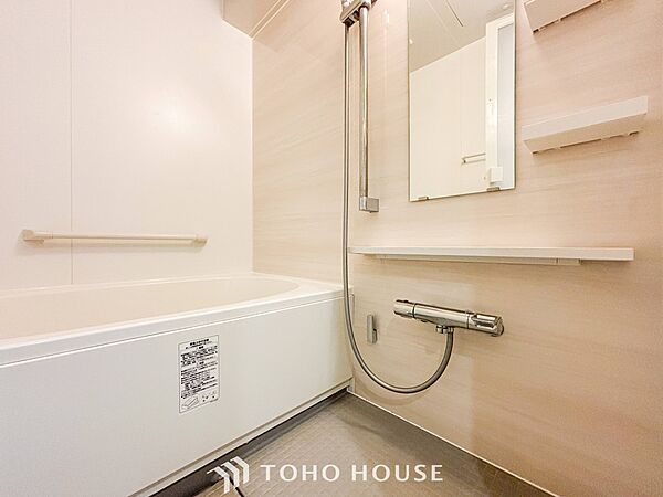快適な使い心地とゆとりある空間が1日の疲れを解きほぐすバスルーム。
