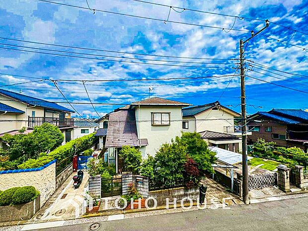 開放的で気持ちの良い眺望と青い空を満喫できます。