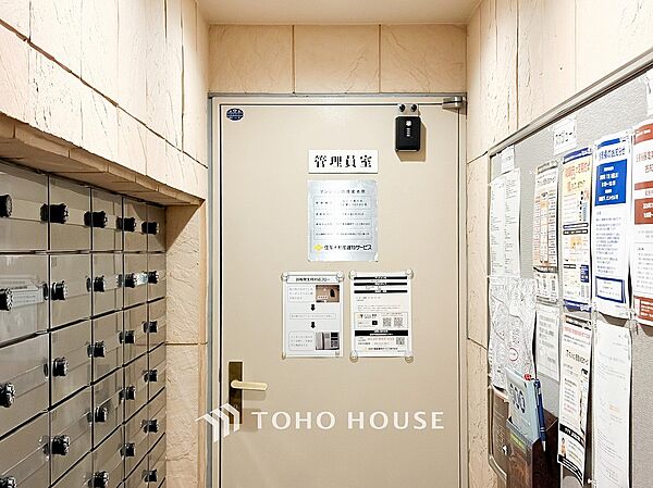 取り出しやすい郵便受け。