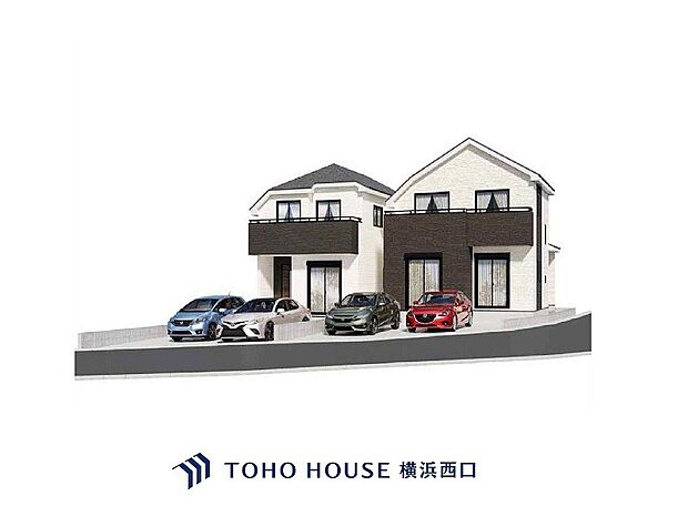 外観)完成予想図(外観)