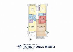 たまプラーザパーク・ホームズ 3LDKの間取図画像