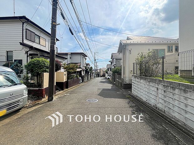 落ち着きのある閑静な住宅街。きっとここからご家族のかけがえのない想い出が作られることでしょう。